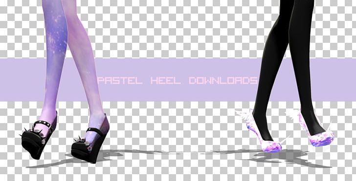 High-heeled Shoe MikuMikuDance Stocking PNG, Clipart, Boot, Calf, Clothing, Dress, Dress Shoe Free PNG Download