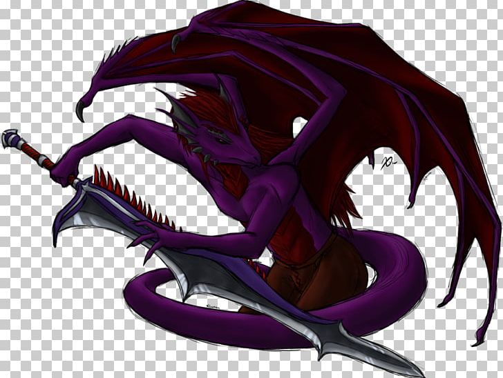 Illustration Graphics Purple PNG, Clipart, Claw, Dragon, Fictional Character, Mythical Creature, Purple Free PNG Download