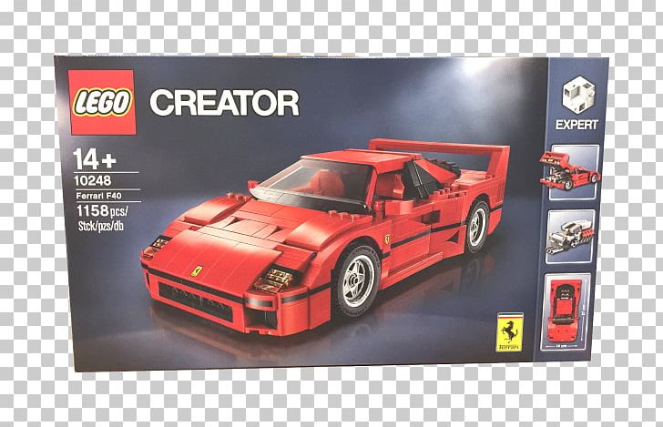 LEGO 10248 Creator Ferrari F40 LaFerrari Lego Creator PNG, Clipart, Car, Compact Car, Ferrari, Ferrari F40, Ferrari F430 Challenge Free PNG Download