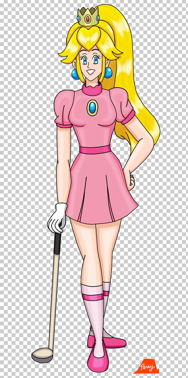 Mario Golf: World Tour Mario Golf: Advance Tour Princess Peach Game Boy Advance PNG, Clipart, Anime, Arm, Art, Artwork, Cartoon Free PNG Download