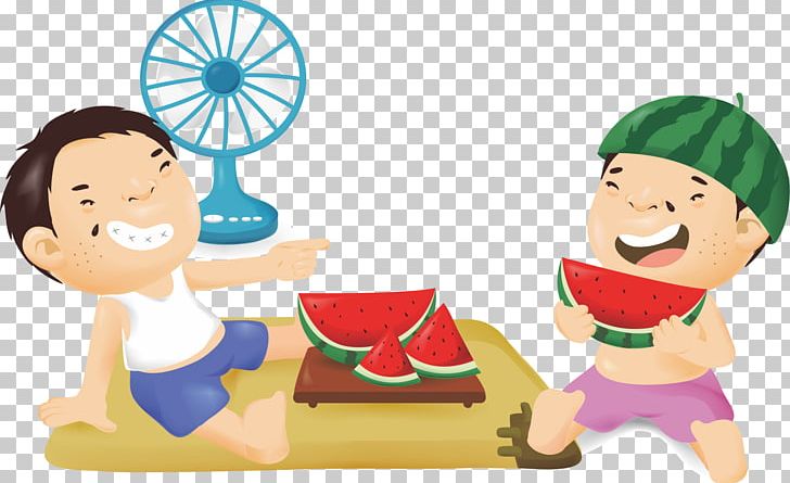 Watermelon Eating Illustration PNG, Clipart, Boy, Cartoon, Character, Child, Children Free PNG Download