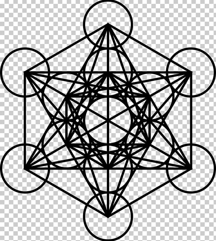 Metatron's Cube Overlapping Circles Grid Sacred Geometry PNG, Clipart,  Free PNG Download
