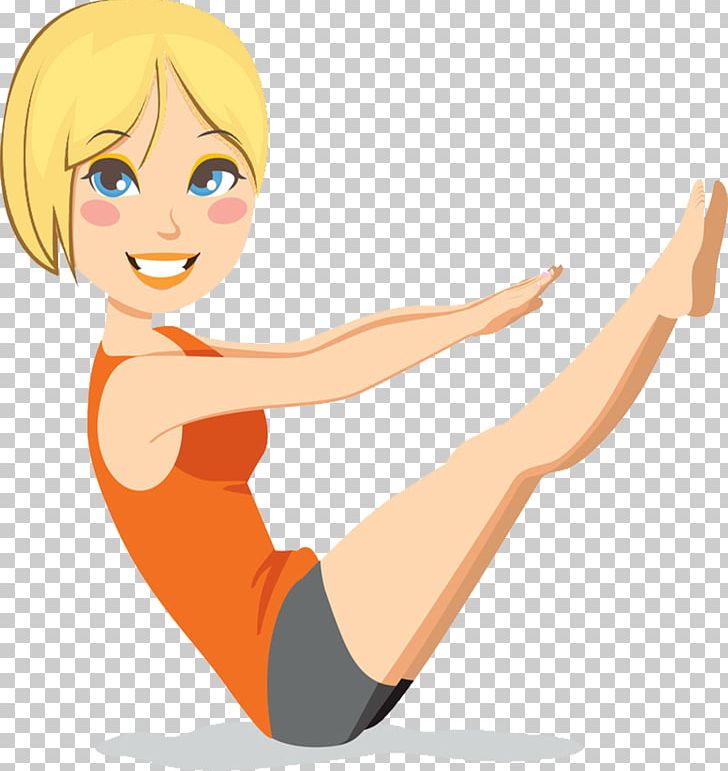 Pilates Exercise Physical Fitness Stretching Yoga PNG, Clipart, Aerobik, Arm, Cartoon, Child, Core Free PNG Download