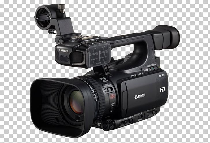 Canon XF100 Camcorder Professional Video Camera High-definition Television PNG, Clipart, Angle, Camcorder, Camera, Camera , Camera Lens Free PNG Download