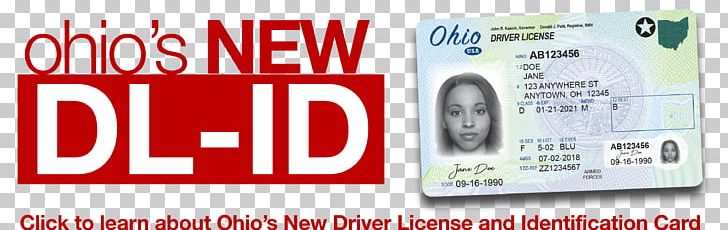 Chambersburg State Of Ohio BMV Deputy Registrar License Agency Driver's License Identity Document Department Of Motor Vehicles PNG, Clipart,  Free PNG Download