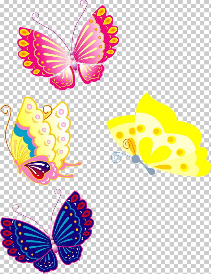 Butterfly Color PNG, Clipart, Artwork, Brush Footed Butterfly, Butterflies And Moths, Colorful Background, Color Pencil Free PNG Download