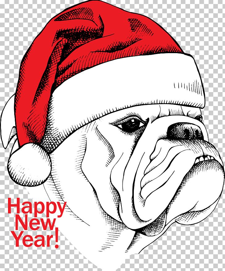 White English Bulldog Cartoon Illustration PNG, Clipart, Animal, Art, Bulldog, Carnivoran, Cartoon Dog Free PNG Download