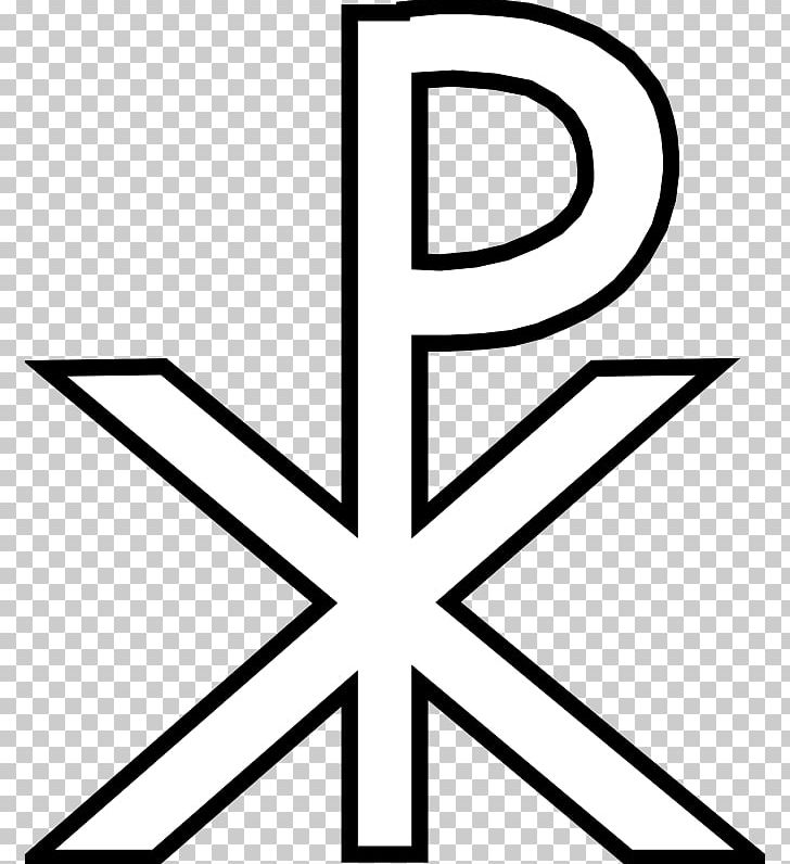 Christian Symbolism Christianity Chi Rho Jewish Symbolism PNG, Clipart, Angle, Area, Black, Black And White, Chi Rho Free PNG Download