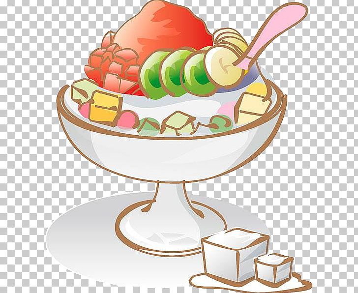 Ice Cream Sundae Fruit PNG, Clipart, Apple Fruit, Artwork, Auglis, Blue Java Banana, Cartoon Free PNG Download