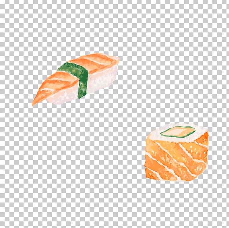 Sushi Japanese Cuisine Onigiri Watercolor Painting PNG, Clipart, Cuisine, Encapsulated Postscript, Foo, Food Drinks, Food Icon Free PNG Download