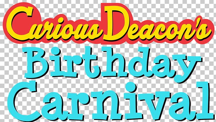 Curious George Text Birthday Typography Font PNG, Clipart, Area, Art, Banner, Birthday, Curious George Free PNG Download