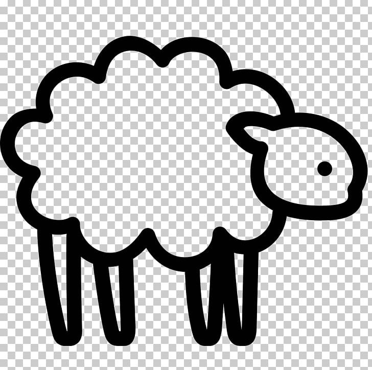 Sheep Computer Icons PNG, Clipart, Animals, Area, Black And White, Cattle, Circle Free PNG Download