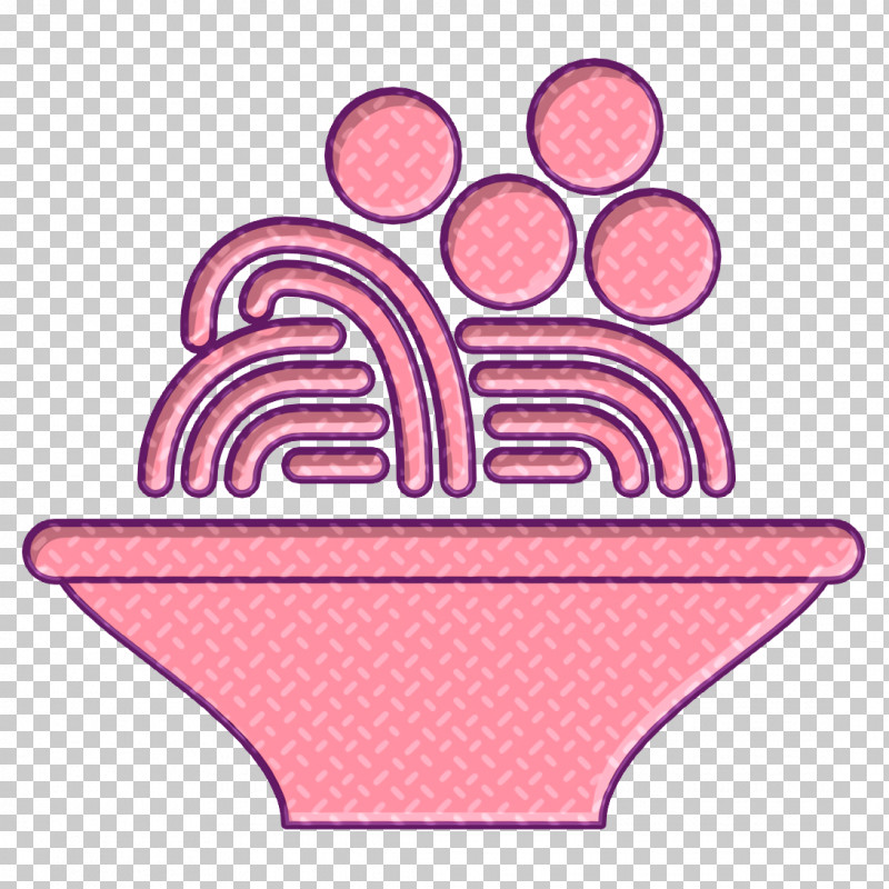 Pasta Icon Gastronomy Set Icon PNG, Clipart, Gastronomy Set Icon, Line, Pasta Icon, Pink Free PNG Download