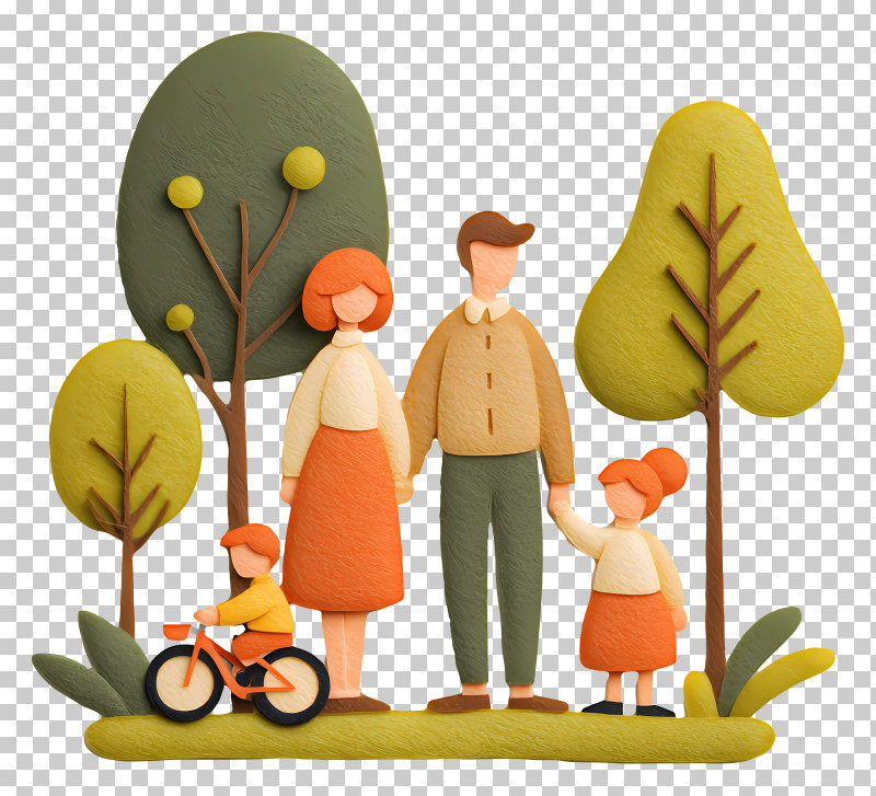 Family Scenes In Park - Family Enjoying A Day In The Park PNG