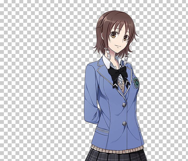 Kukuri Yukizome Misaki Yata Anime School Days Seiyu PNG, Clipart, Anime, Aya Endo, Black, Black Hair, Blazer Free PNG Download