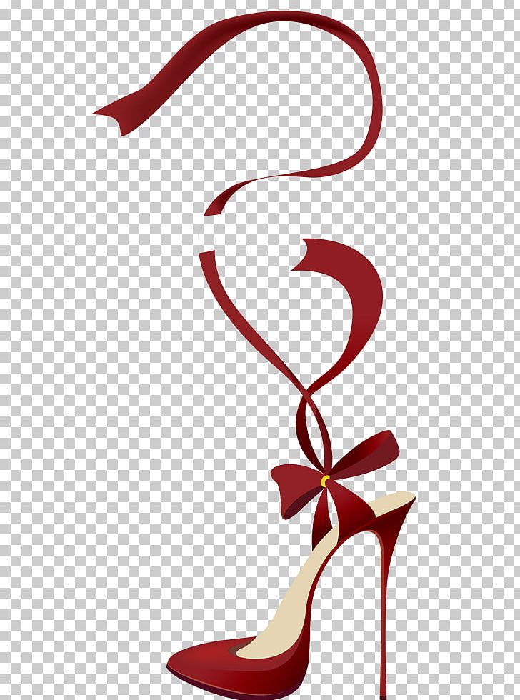 Ribbon Heels PNG, Clipart, Brand, Carmine, Clip Art, Colored Ribbon, Court Shoe Free PNG Download