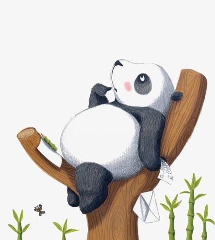 Cute Panda PNG, Clipart, Animal, Branches, Cartoon, Cute, Cute Clipart Free PNG Download