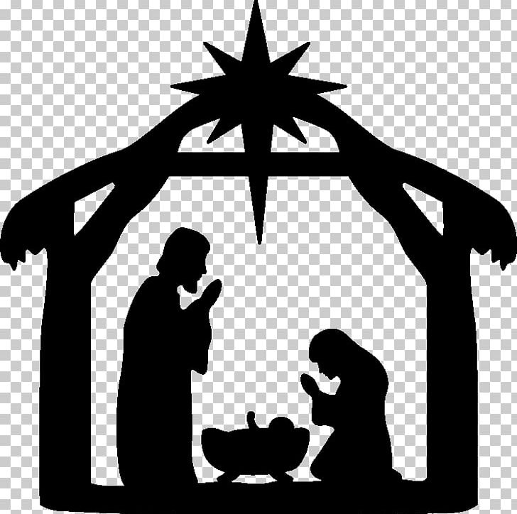 Nativity Scene Nativity Of Jesus Christmas Manger PNG, Clipart, Artwork, Black And White, Child Jesus, Christmas, Christmas And Holiday Season Free PNG Download