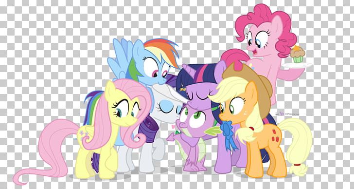 Spike Applejack Pinkie Pie Rainbow Dash Twilight Sparkle PNG, Clipart, Applejack, Art, Cartoon, Computer Wallpaper, Female Free PNG Download