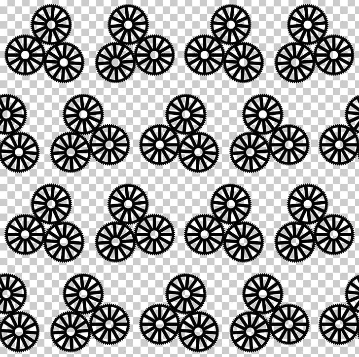 Gear Pattern PNG, Clipart, Black, Black And White, Black And White Pattern, Byte, Circle Free PNG Download