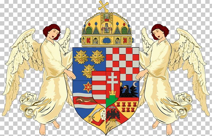 Austria-Hungary Kingdom Of Hungary Lands Of The Crown Of Saint Stephen Coat Of Arms Of Hungary PNG, Clipart, Angel, Art, Coat Of Arms Of Spain, Country, Fictional Character Free PNG Download
