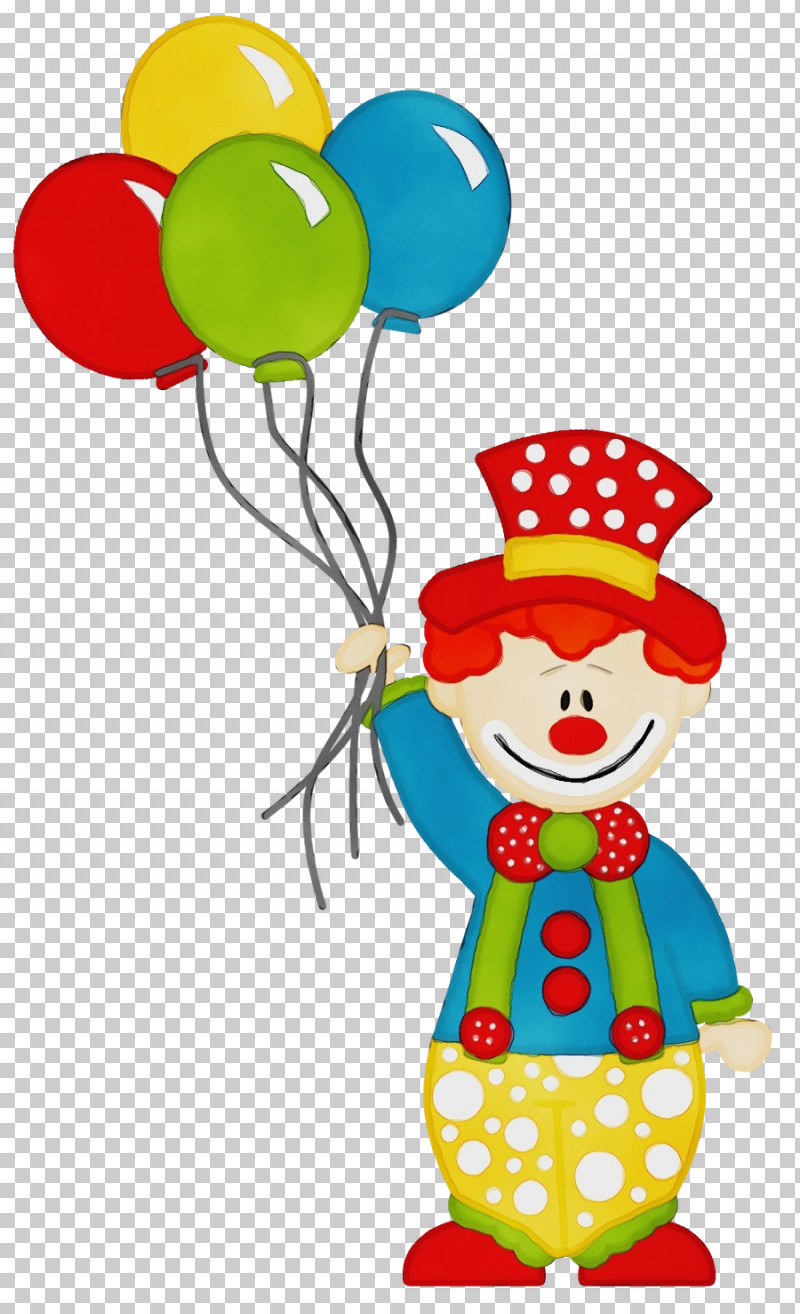 Clown Circus Drawing Watercolor Painting Cartoon PNG, Clipart, Cartoon, Circus, Clown, Curious George, Drawing Free PNG Download