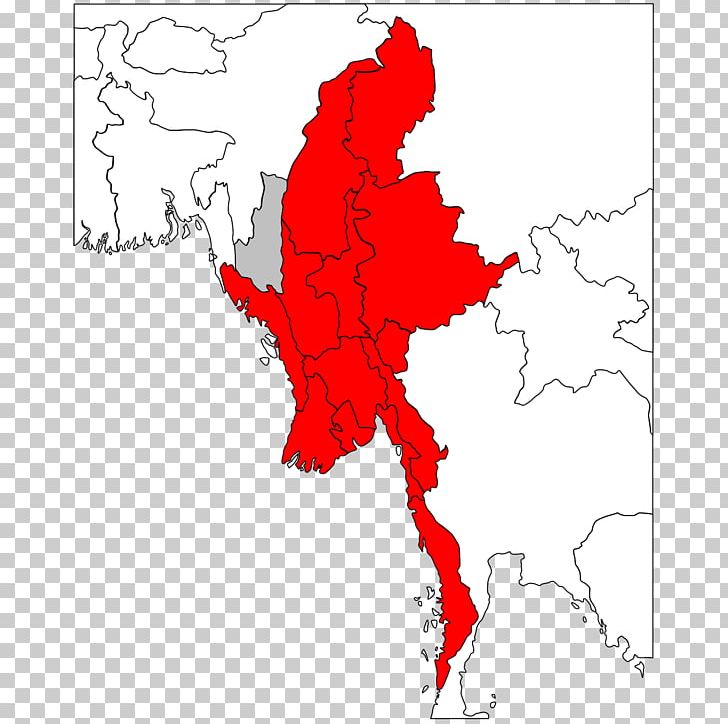 Burma Map PNG, Clipart, Area, Art, Burma, Fictional Character, Flower Free PNG Download