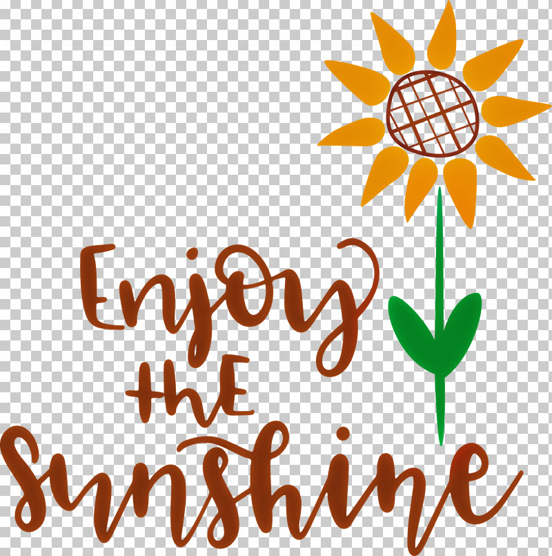 Sunshine Enjoy The Sunshine PNG, Clipart, Cut Flowers, Floral Design, Flower, Happiness, Leaf Free PNG Download