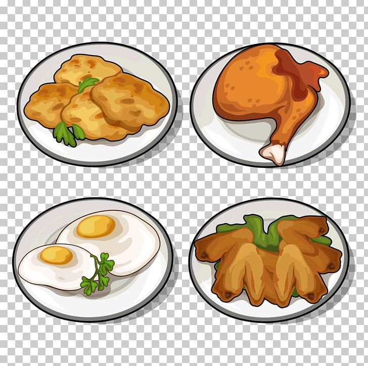 Fried Chicken Fried Egg French Fries Chicken Thighs PNG, Clipart, Angel Wing, Angel Wings, Cartoon, Chicken, Chicken Thighs Free PNG Download