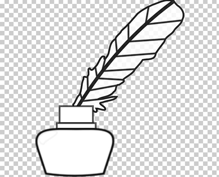 Paper Quill Pen Inkwell PNG, Clipart, Angle, Area, Black And White, Feather, Fountain Pen Free PNG Download