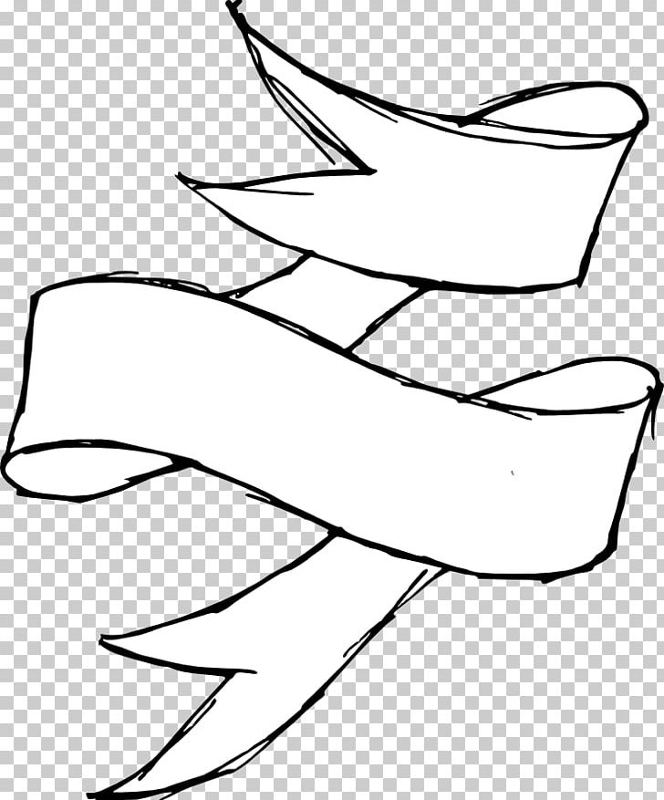 Black And White Graphic Design Drawing Ribbon PNG, Clipart, Angle, Art, Black, Black And White, Cartoon Free PNG Download