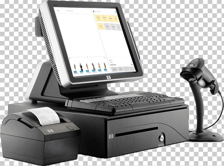 Point Of Sale Cash Register Sales Barcode Scanners Computer PNG, Clipart, Advertising, Barcode, Business, Cash Register, Communication Free PNG Download
