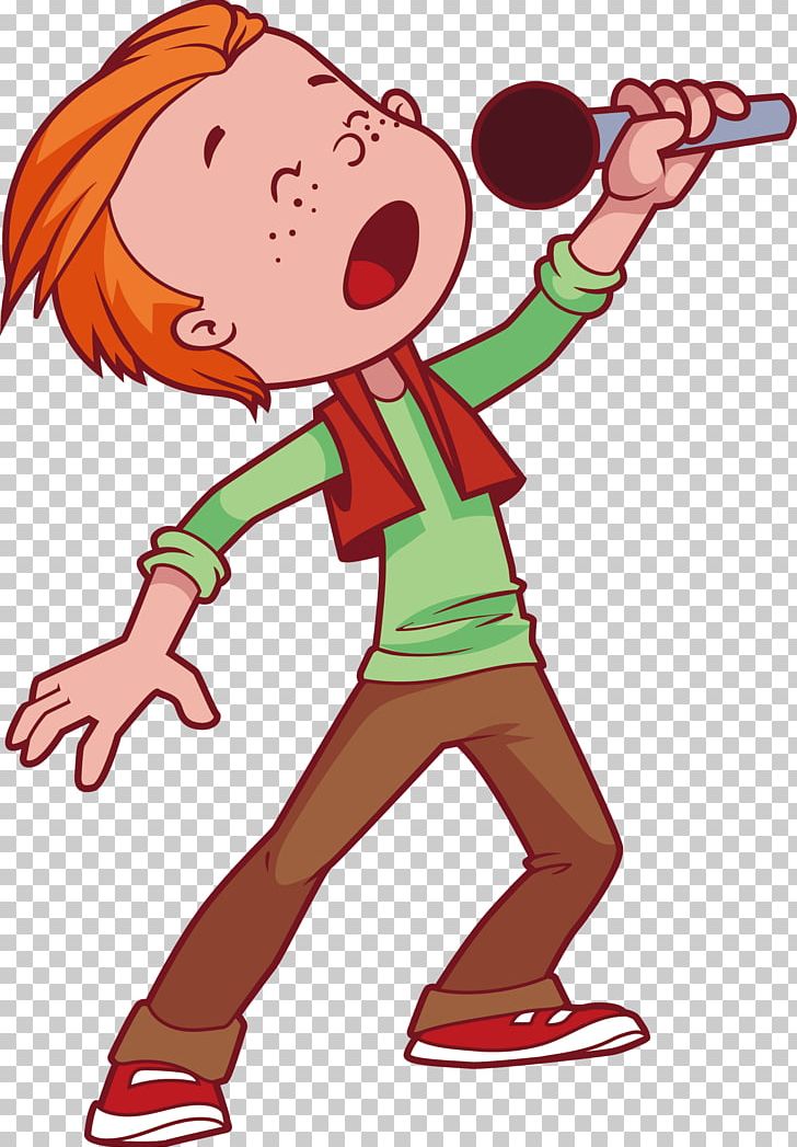 Microphone Singing Cartoon Child PNG, Clipart, Arm, Artwork, Baby, Boy, Boy Vector Free PNG Download