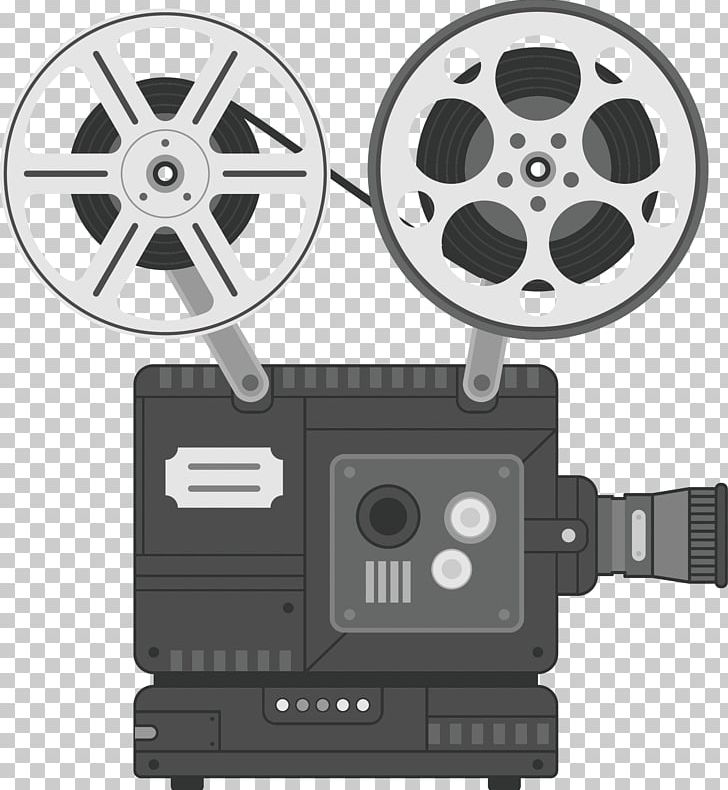 Movie Projector Film Movie Camera PNG, Clipart, Black And White, Cinema, Cinematography, Electric Power Technology, Electronics Free PNG Download