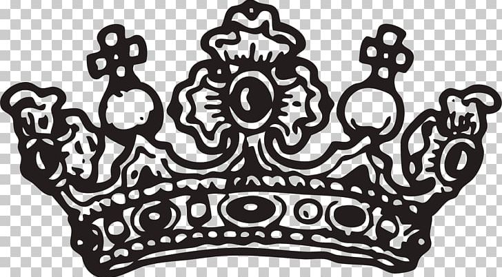 Crown Of Kings PNG, Clipart, Black, Black And White, Crown, Crown Clipart, Drawing Free PNG Download