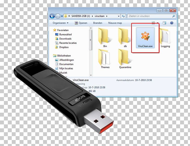 backup computer to flash drive