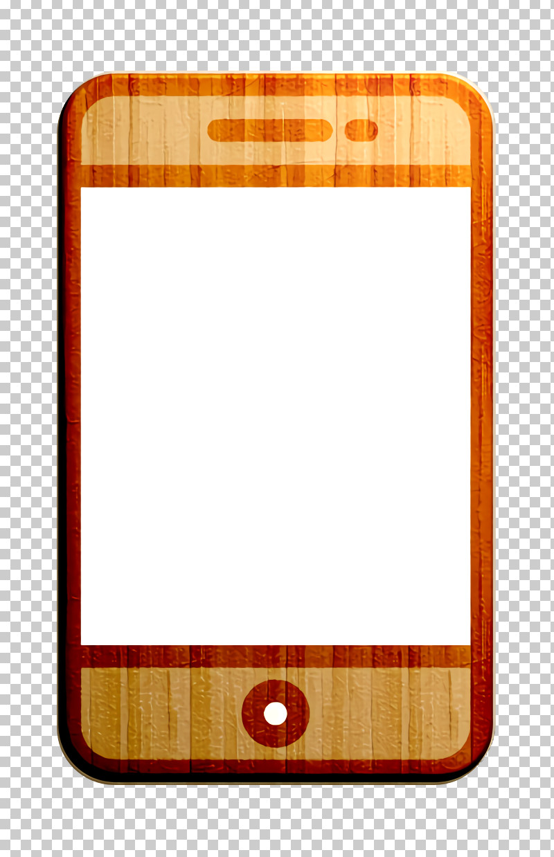 Electronics Icon UI Icon Smartphone Icon PNG, Clipart, Electronics Icon, Line, Mobile Phone Case, Orange, Rectangle Free PNG Download