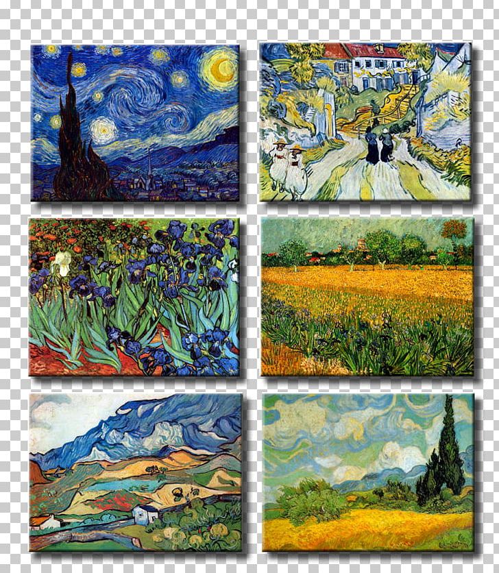 Alpilles The Starry Night Painting Modern Art PNG, Clipart, Alpilles, Art, Artwork, Collage, Ecosystem Free PNG Download