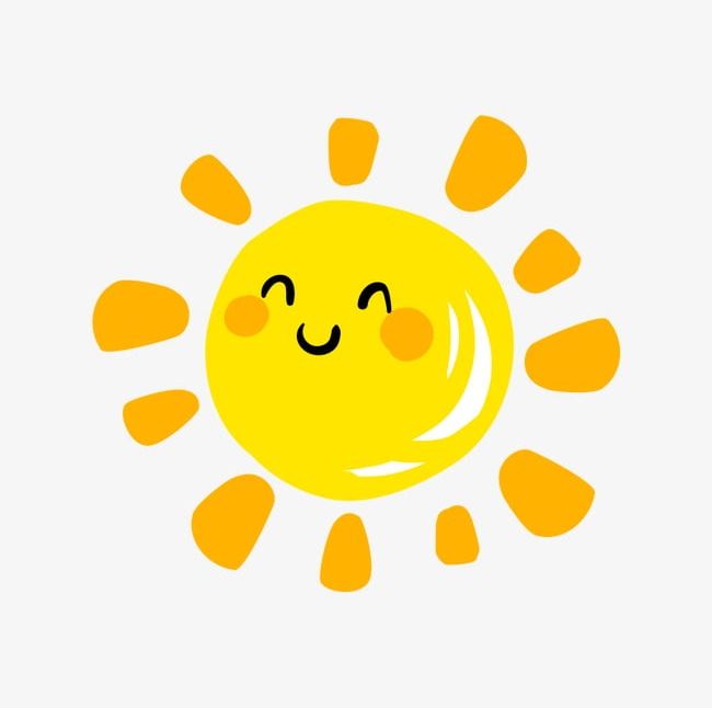 Happy Sunshine PNG, Clipart, Cartoon, Happy Clipart, Happy Clipart, Smile, Sun Free PNG Download