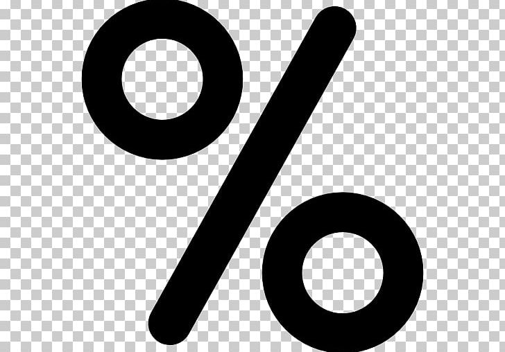 Percent Sign Percentage Computer Icons Symbol PNG, Clipart, App, Area, Black And White, Brand, Circle Free PNG Download