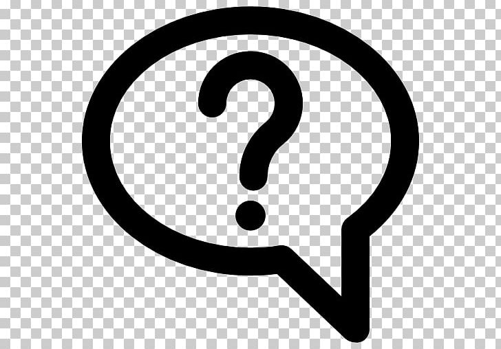 Question Mark Speech Balloon PNG, Clipart, Area, Black And White, Cartoon, Circle, Computer Icons Free PNG Download
