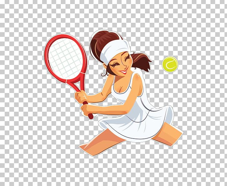 Racket Cartoon Headgear PNG, Clipart, Arm, Cartoon, Girl Play, Headgear, Joint Free PNG Download
