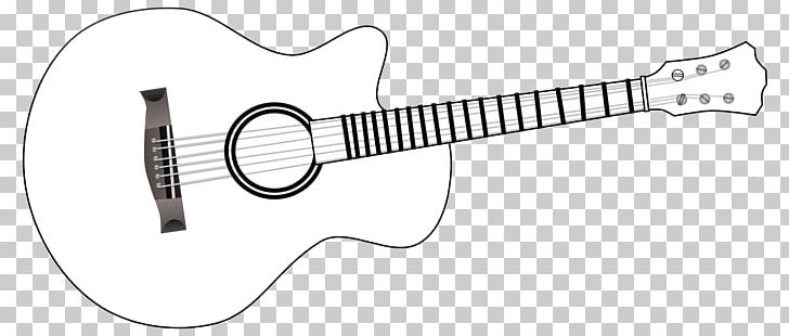 Electric Guitar Black And White Line Art PNG, Clipart, Acoustic Guitar, Angle, Bass Guitar, Coloring Book, Dance Free PNG Download