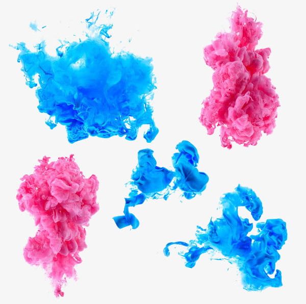 Underwater Color Ink Group Collection PNG, Clipart, Collection Clipart, Color, Color Clipart, Color Ink Mass, Diffusion Free PNG Download