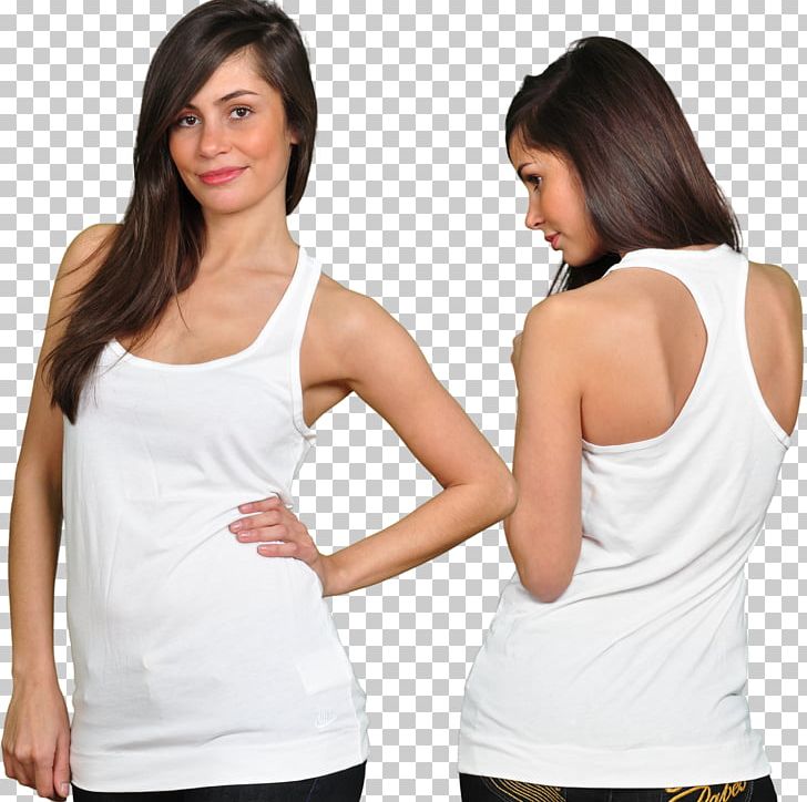 T-shirt Top Sleeveless Shirt White PNG, Clipart, Abdomen, Active Undergarment, Arm, Clothing, Denim Free PNG Download