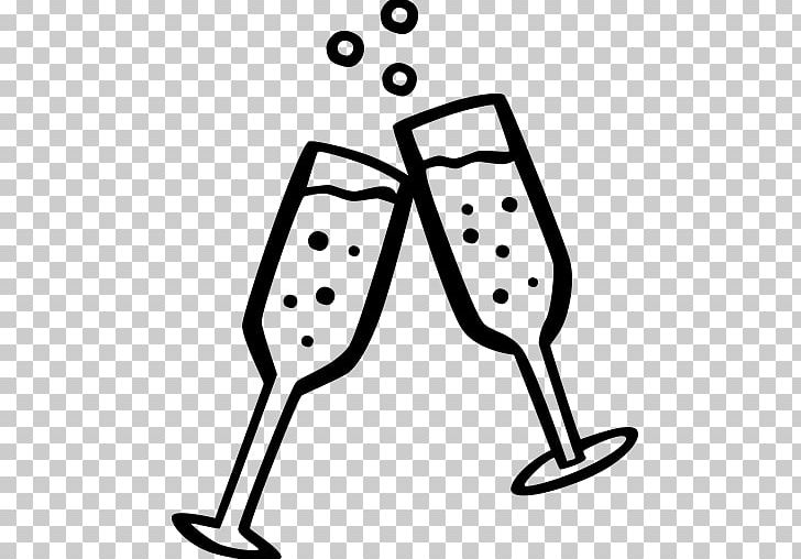 Computer Icons Champagne New Year PNG, Clipart, Alcoholic Drink, Artwork, Black And White, Champagne, Champagne Glass Free PNG Download