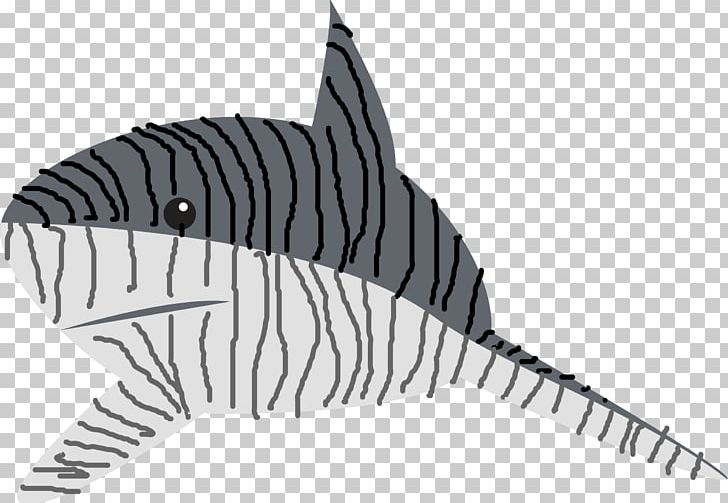 Tiger Shark Tiger Shark PNG, Clipart, Animals, Black And White, Drawing, Fauna, Fish Free PNG Download