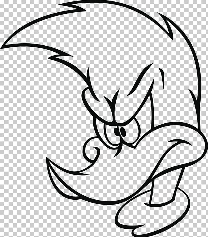 Woody Woodpecker Drawing Line Art Black And White PNG, Clipart, Animation, Art, Artwork, Black, Coloring Book Free PNG Download