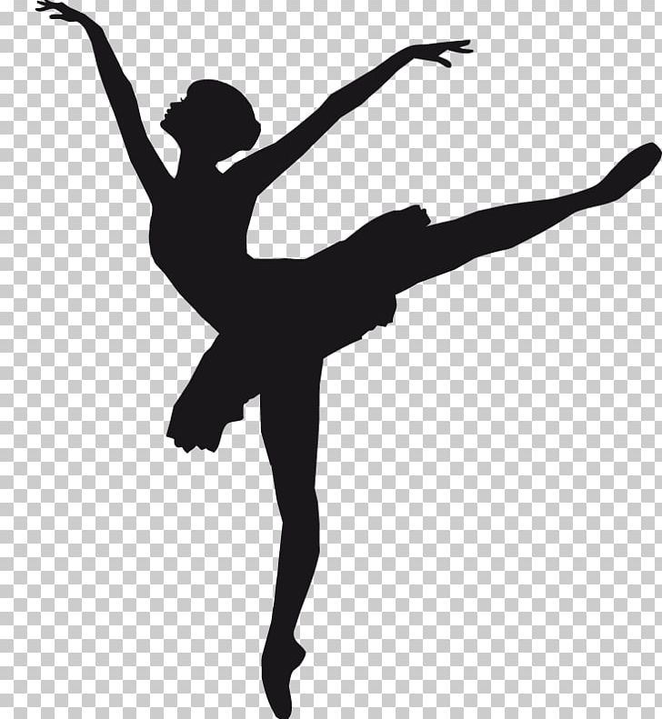 Ballet Dancer Silhouette PNG, Clipart, Arm, Ballet, Ballet Dancer, Black And White, Concert Dance Free PNG Download