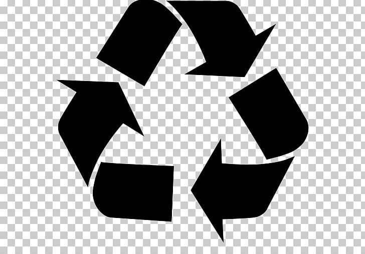 Recycling Symbol Paper Recycling Computer Icons PNG, Clipart, Angle, Black, Black And White, Circle, Computer Icons Free PNG Download